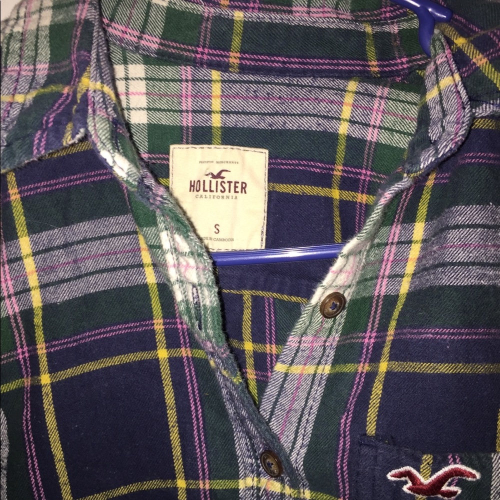 Hollister flannel shirt small - Picture 3 of 6